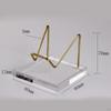 Clear Acrylic Display Stand Mineral Geode Collectibles