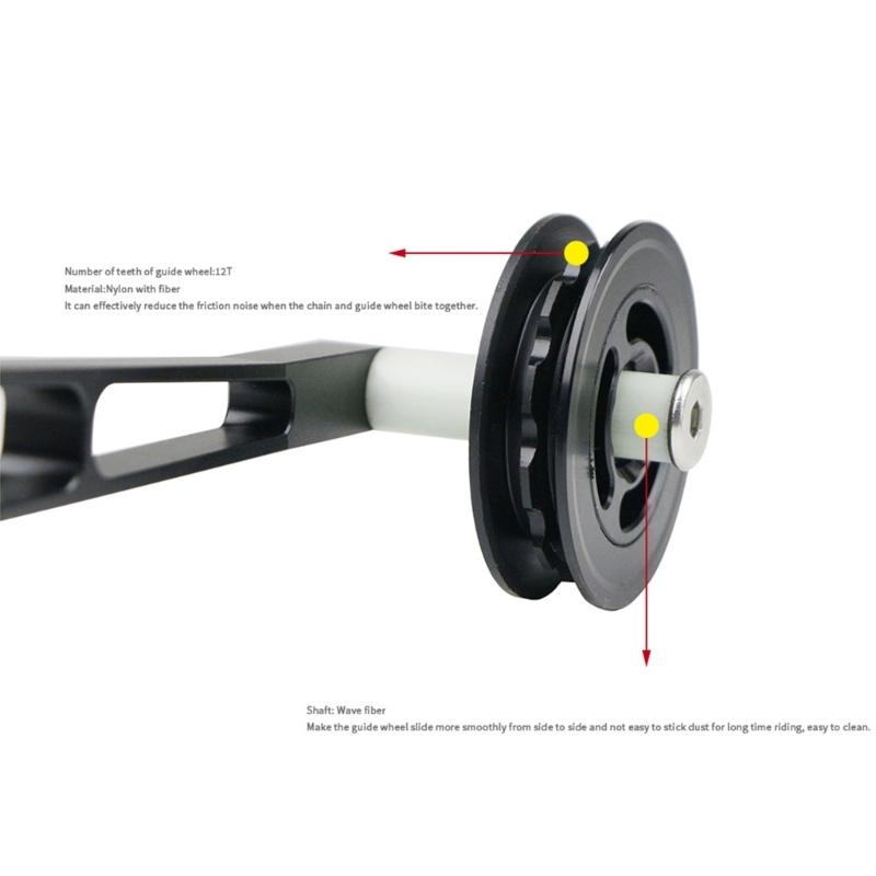 Tiché kolo Kladka napínáku řetězu jízdních kol pro hladký výkon jízdních kol
