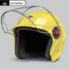Universal All-Season Electric Helmet with Anti-Fog & Warmth, Dual Visors, for Men & Women