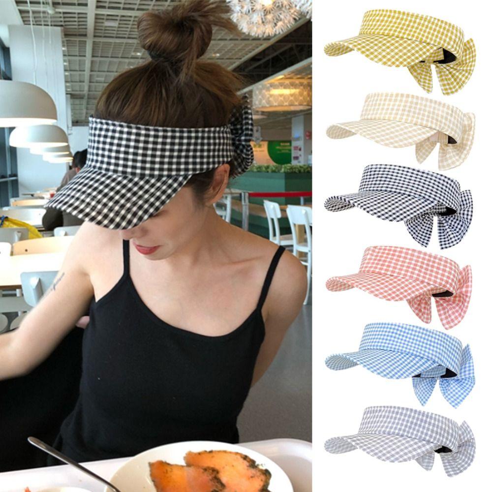 Baumwoll-Sonnenblende Hut UV-Schutz Sonnenhut Mode Sonnenschutzhut Outdoor