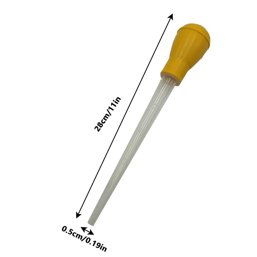 Gummikopf Skala Pipette Tropfer Flüssigkeit Kochen Pipette Ölrohr Truthahn Barbecue Würzung Lebensmitteltropfer Mehrzweck