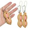 New Edamame Pea Key Chain - Relieve Stress Boredom Versatile Stress Reliever Toys Surprise For Kids Adults