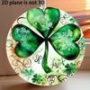 St. Patrick's Day Metal Wall Art, Irish Garden Decor, Indoor Outdoor Home Ornament