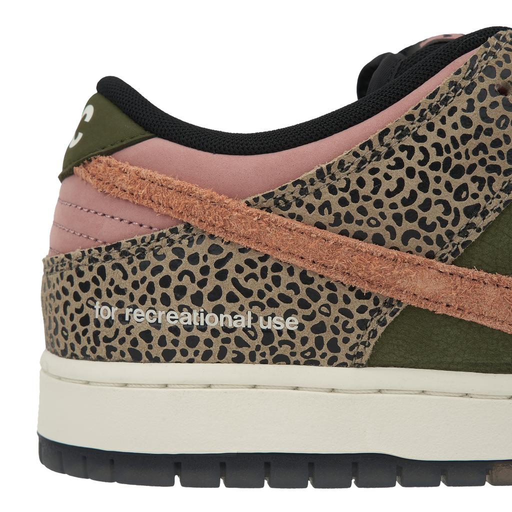 Arts-Rec X Nike Dunk Low SB For Recreational Use Unisex Sneakers Multi-Color Khaki Amber-Brown IH3211-200