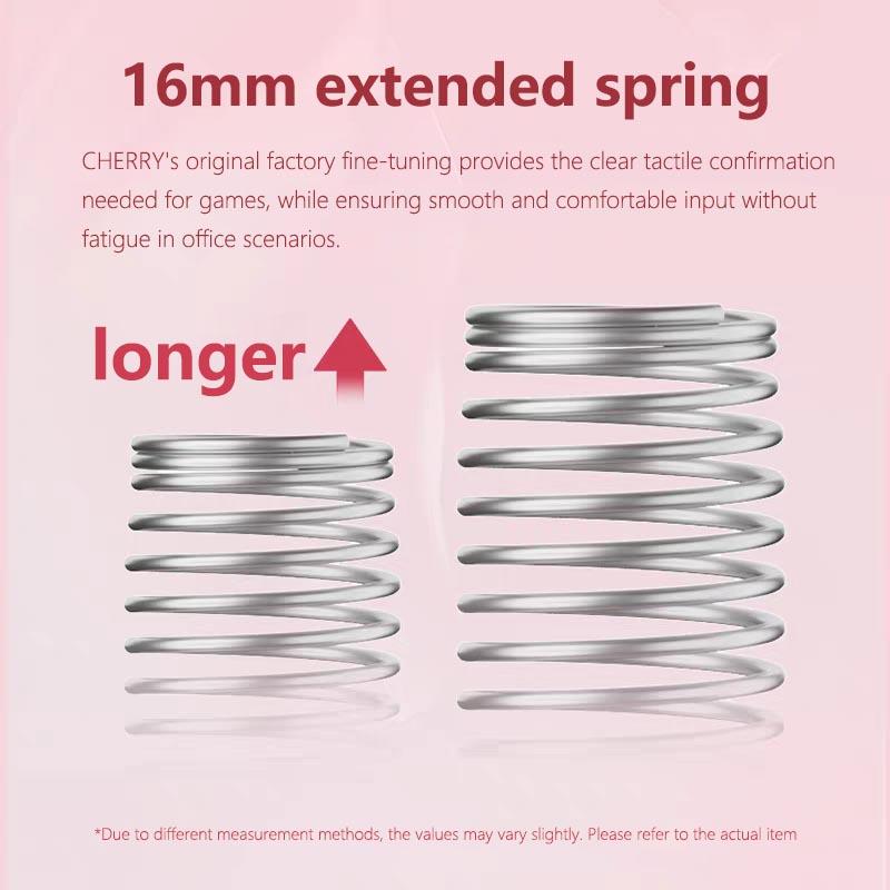 CHERRY MX Petal Switch 30g Light Pressure Tactile 5pin Switches for Mechanical Keyboard Fine Lubrication Golden Contact 4.0mm