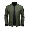 Cappotto Leggero da Uomo Giacca Elegante da Uomo con Collo Rialzato Chiusura a Zip Tasche Cappotto Casual Primaverile da Uomo Morbido per l'Autunno