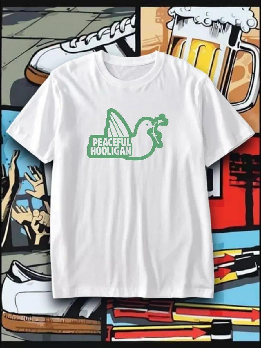 Men s samurai cotton T-shirt with print L