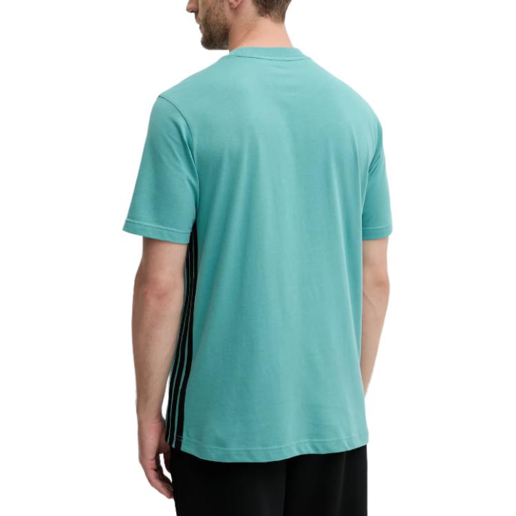 Adidas Essentials Lightweight Cotton Fashionable Versatile Short Sleeve T-Shirt Men Tops JX0732