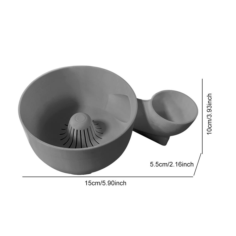 Automatic Vegetable Fruit Washer Portable Fruit Wash Bowl Washing Spinner BPA-free Cleaning Basket Home Kitchen Outdoor Picnic