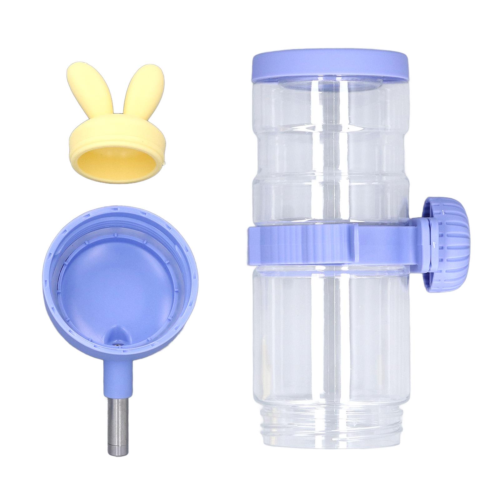 

Подвесная бутылка для воды для питомцев, многоцелевая, герметичная, большой емкости, подвесная поилка для маленьких S фиолетовый