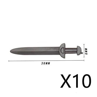 Militär Bausteine Mittelalter Mittelalterlicher Soldat Spartaner Krieger Kreuzritter Ritter Figuren Waffen Schwert Speer Armbrust MOC