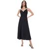 Women's clothing European and American spring and summer 2026 new suspender deep V-neck slim fit fashion solid color dress