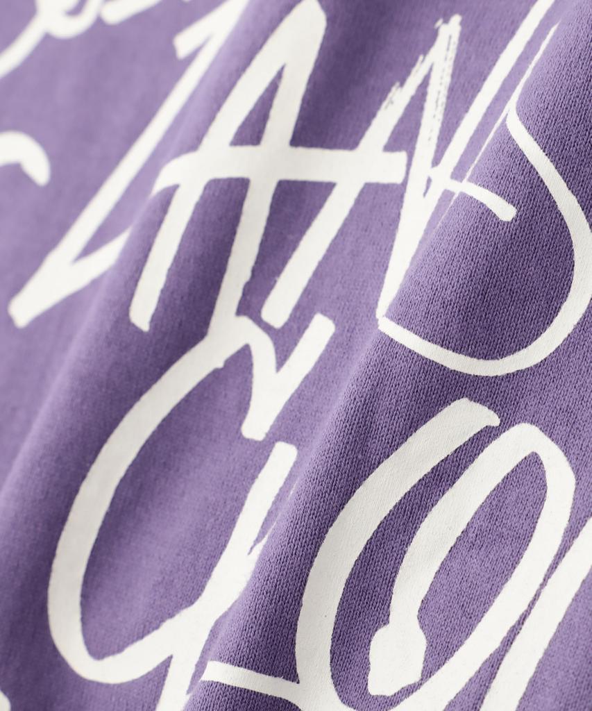 Avirex TAGGING SIGN T-SHIRT (WEB&DEPOT Exclusive) Men's Short Sleeve T-Shirt, Size L, 080, Purple, 783-5134084