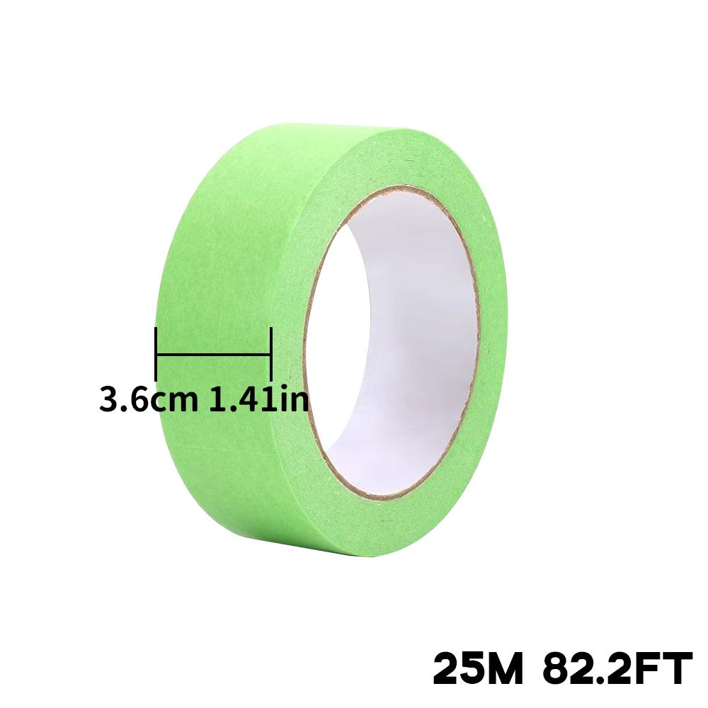 Long Masking Tape Wall Spraying Paint Hand Tear Paper Tape DIY Single Side Adhesive Tape for Car House Oil Painting Sketch