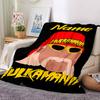 Customiz Name Personality Hulk Hogan Blanket Soft &Warm Sofa Office Bed Travel Lunch Break Blanket, Gift Suitable All Seasons