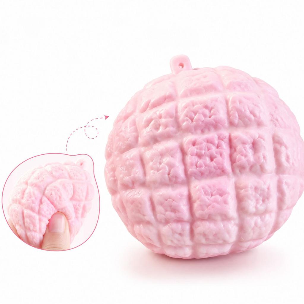 Pineapple Bun Toy with Building Block Filling, Toy for Kids