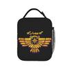 Gold Assyrian Flag Lunch Bag  Aesthetic Lunch Box For Men  Office Cooler Bag Oxford Thermal Lunch Bags