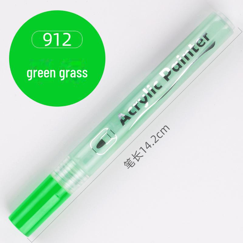 Sada akrylových fixů: Vodotěsné, Bílé, na Kámen, Keramickou Malbu - 12 Barev