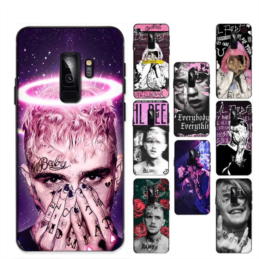 Emo Rapper Lil Peep Phone Case For Samsung S 24 Fe 25 Ultra Plus 20 Lite 21 30 22 23 24 22 Ultra 5G Fundas