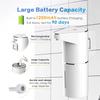 Automatic Foaming Soap Dispenser, 3 Level Adjustable Foam Wall Mount, Usb Rechargeable, Touchless Hand & Dish Soap Dispenser