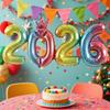 Christmas Latex Balloons Santa Claus Snowman New Year 2026 Balloon Confetti Baloon For Xmas Party Supplies Christmas Decor 2026