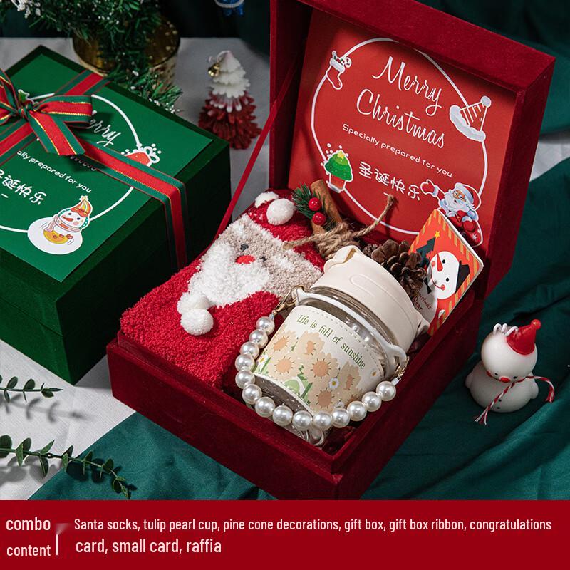 Рождественский бархатный подарочный набор