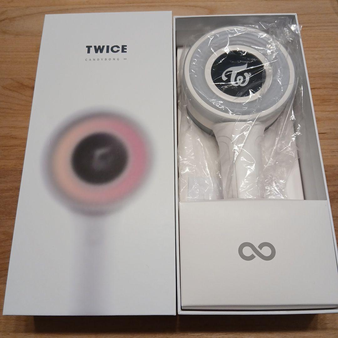 

[Б/У] TWICE Белый лайтстик с ремешком