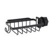 Kitchen Sink Faucet Organizer Carbon Steel Multi Function Drainage Faucet Drain Rack for 2.2 To