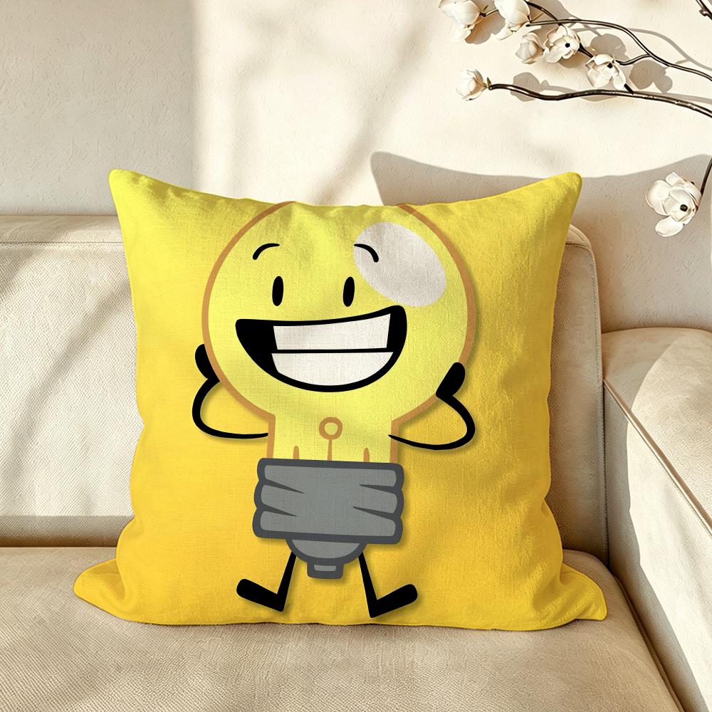 Animation IInanimate Insanity Cushion Cover Pillow Case Antidustmite Pillowcase Silky Short Plush Sofa Cushion Cover Hot