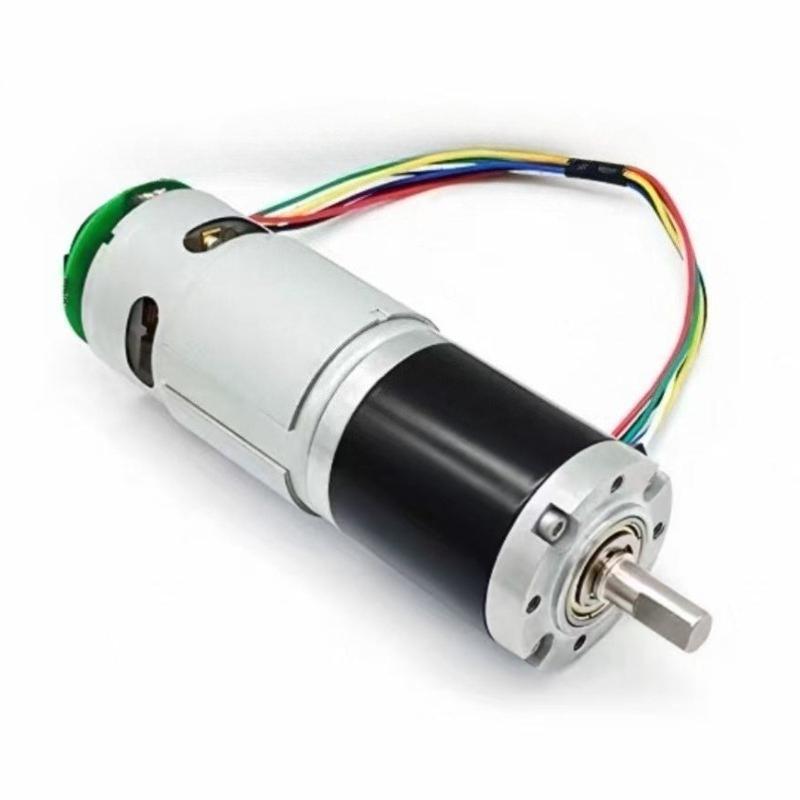 42GP-775 encoder planetary gear DC speed reduction motor 12V 24V speed control micro-sized high-torque motor