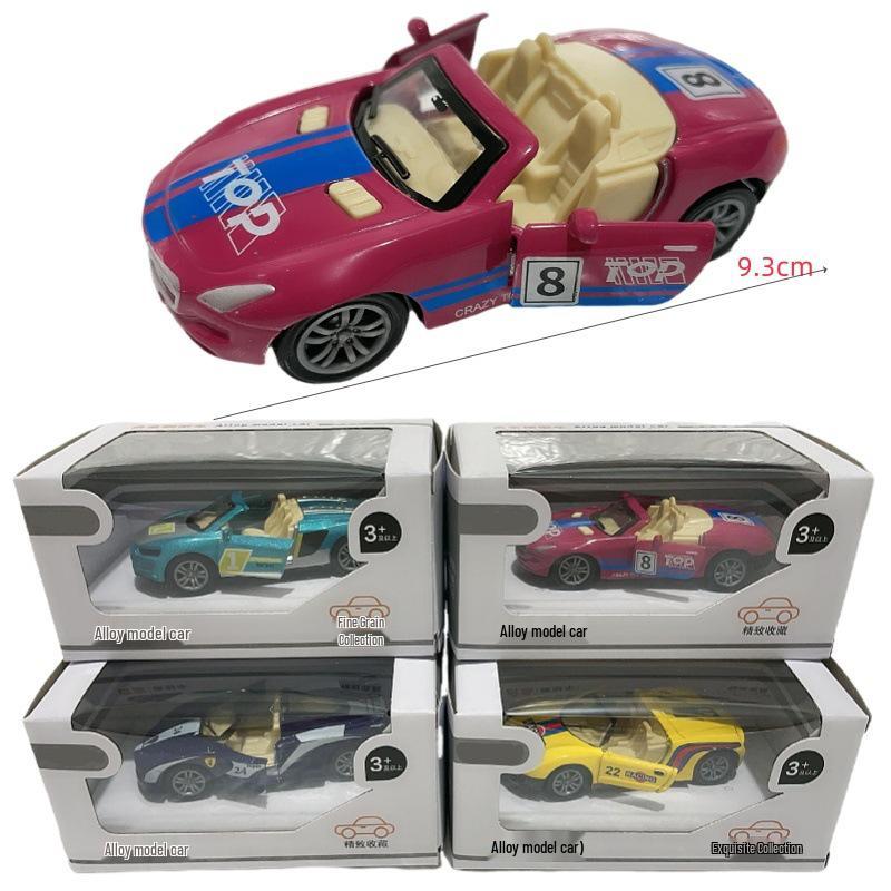 Hui Li 1:34 Inertial Pull-back Police Car Toy