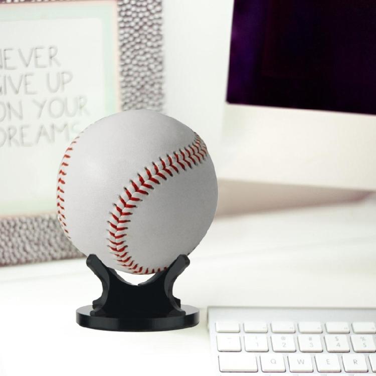 Acrylic Golf Balls Softball Display Stand Baseball Clear Stand Balls Holder Base Balls Spheres Tennis Display Holder