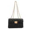 Foreign Style Lock Design Women'S Bag Rhombus Texture Women'S Handbag Casual Foreign Style Shoulder Messenger Bag