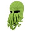 Halloween Octopus Knitted Beanie Beard Ski Cap Funny Balaclava Hat  Outdoor Sports