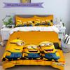 Minions Selfie Fun Moment Print 3Pcs Bedding Setduvet Cover With 2 Bedropillowcase Home Birthday Gift