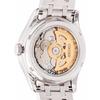 Seiko Presage Men's Automatic Watch (with Manual Winding) with Japanese Garden Motif, Open Heart Movement, and Roman Numerals, SARY174, Pink Gold