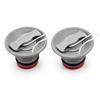 2PCS with Cover Rope Boat Air Valve 8 Teeth Cover Kayak Valve Replacement  For Boat Enthusiasts