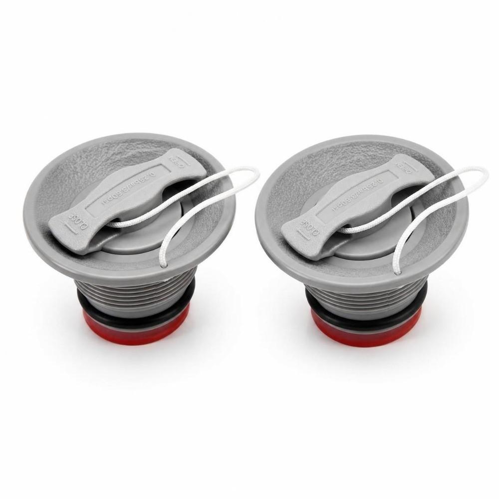 2PCS with Cover Rope Boat Air Valve 8 Teeth Cover Kayak Valve Replacement For Boat Enthusiasts