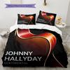 1PC Johnny Hallyday pattern Bedding Quilt Set Quilt Cover Pillowcase Home Decoration Birthday Gift (1 * duvet cover + 19 * pillowcase, without core)