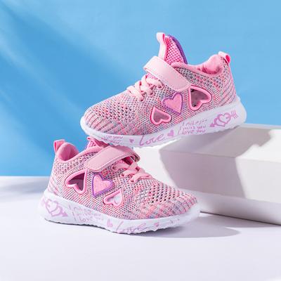 Spring Summer Girls Casual Shoes Light Mesh Sneakers Kids Children Autumn Cute Sport Cartoon Female Running Sock Footwear