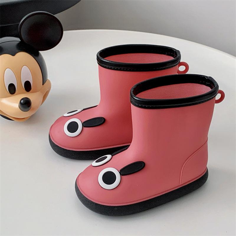 Leichte, wasserdichte Gummistiefel für Kinder - Rutschfest, Abriebfest, Flachsohlig, Cartoon-Design für Jungen und Mädchen