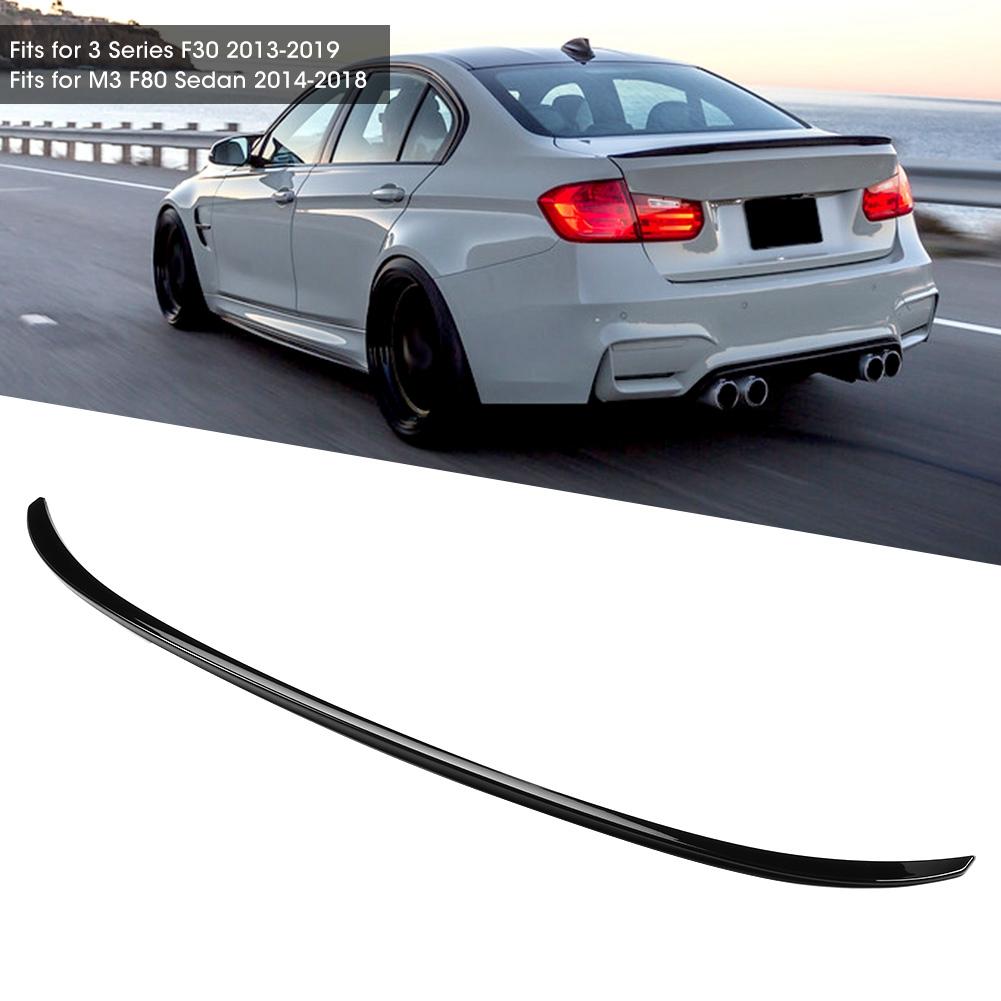 Rear Boot Lip Glossy Black Trunk Spoiler Fits for 3 Series F30 M3 F80 2013  2019 Refit for M3 Style