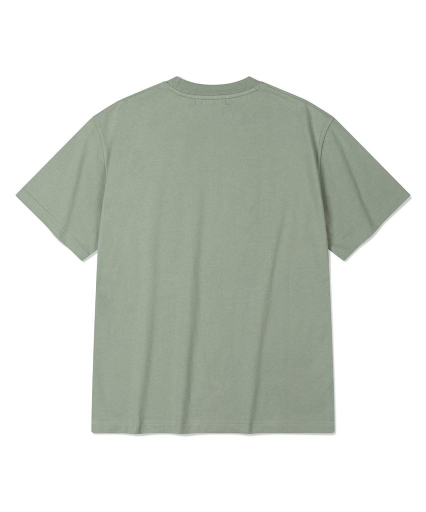 FALLETT Drawing Nero Short Sleeve T-Shirt Mint