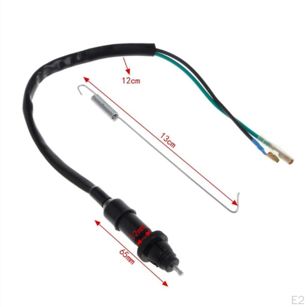 Universal Motorbike Rear Brake Light Switches Spring Kit For Bike ATV