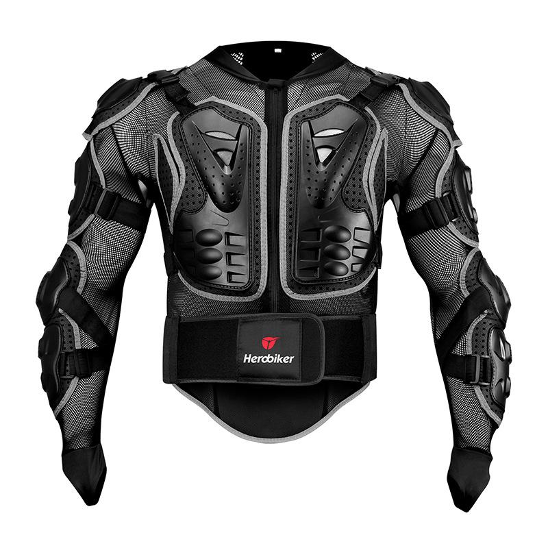 Equipo de Protección para Motocicleta: Traje de Armadura Todoterreno Anticaídas/Anticolisión para Carreras y Seguridad