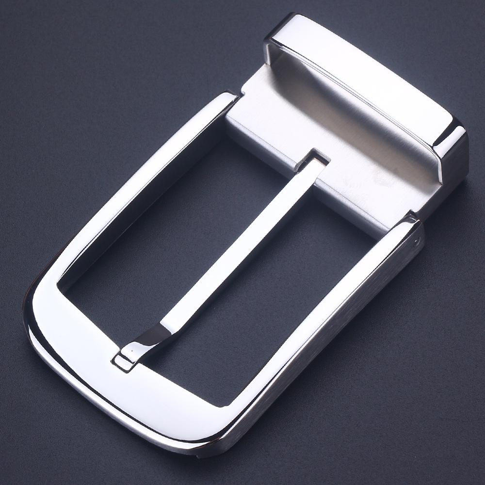 3.8 Stainless Steel Belt Pin Buckle for Perforated Leather Belts, New Style