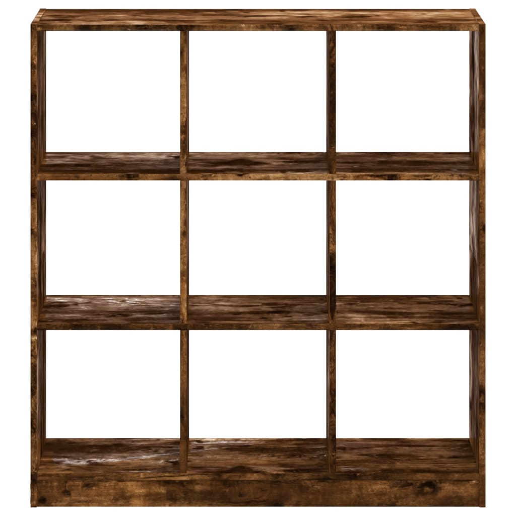 Vidaxl Regał, Przydymiony Dąb, 102X32X108 Cm, Materiał Drewnopochodny