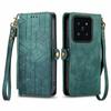 For Xiaomi 14T Case Zipper Wallet Geometry Lines Leather Phone Cover