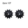 Stone Narrow Wide 12s Pulley Wheel Gear Guide Roller Jockey 10t 12t 14t 16t High Strength Resin Smooth Bearing Solid Aero DJC