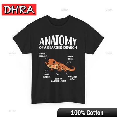 Anatomy of A Bearded Dragon TShirt Bearded Dragon Reptiles Lovers Shirt Tshirts Unique Classic Funny Shirt Anime for Outdoors